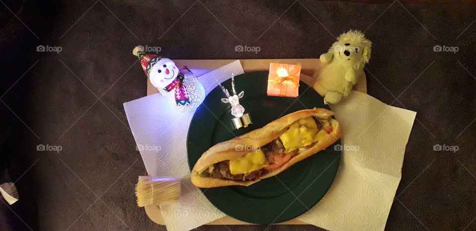 dîner préparée par mon Amour