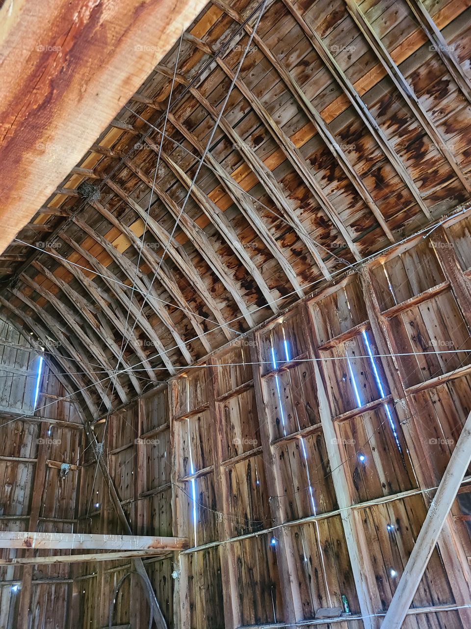 Mormon barn structure