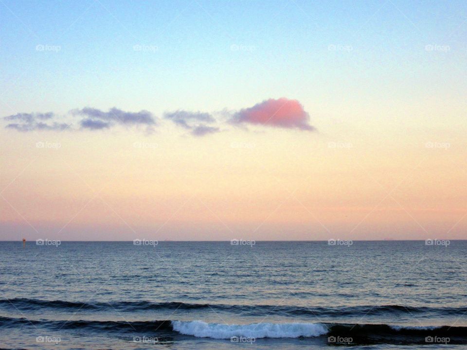 Sea of Bagnoli ( Naples - Italy ).