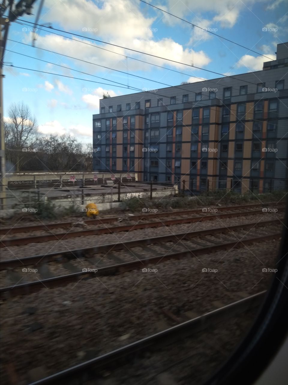 Train Track View, London, United Kingdom