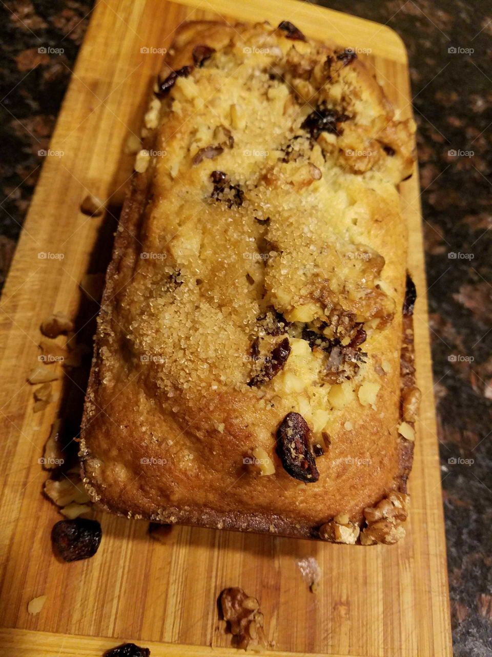 banana raisin bread