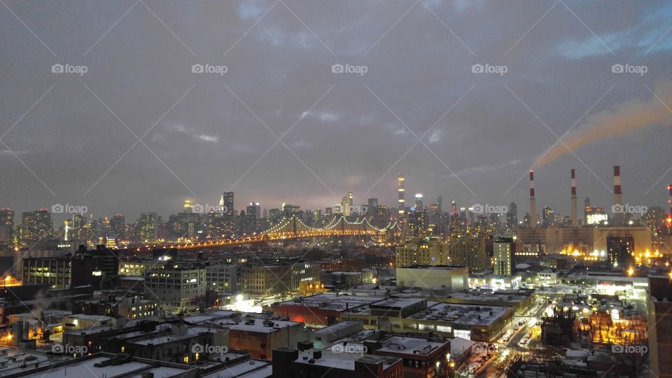 View from Long Island City, Queens, NY