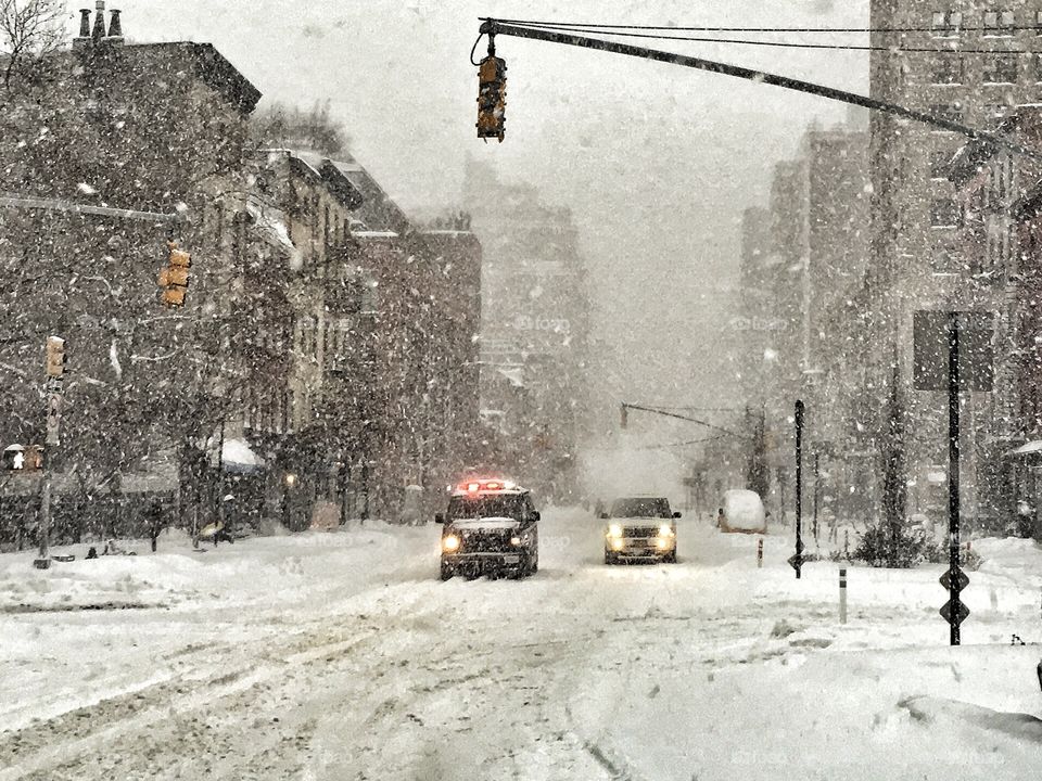 Blizzard 2016, Manhattan, New York City