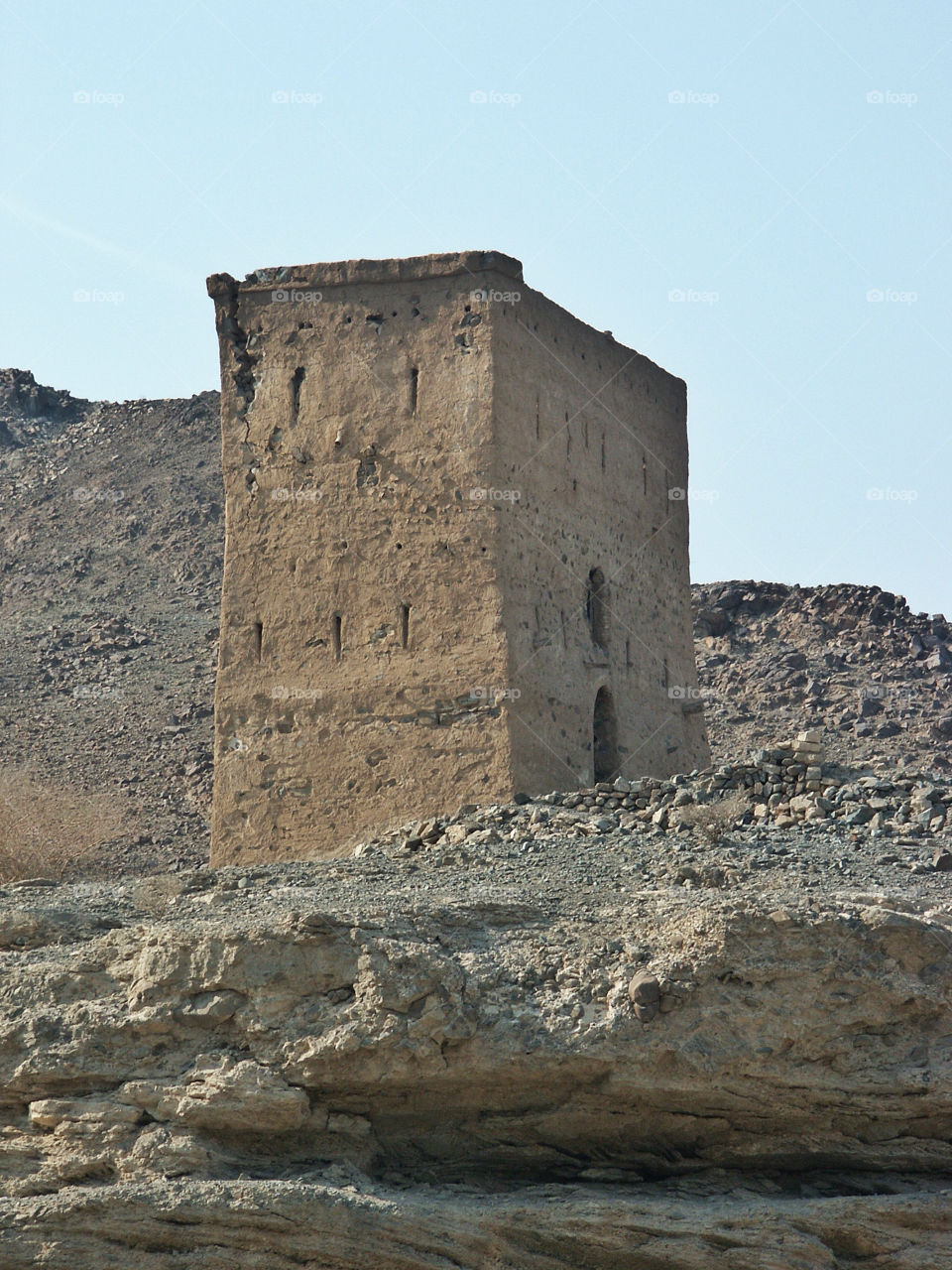 old desert antique castle by chrisc