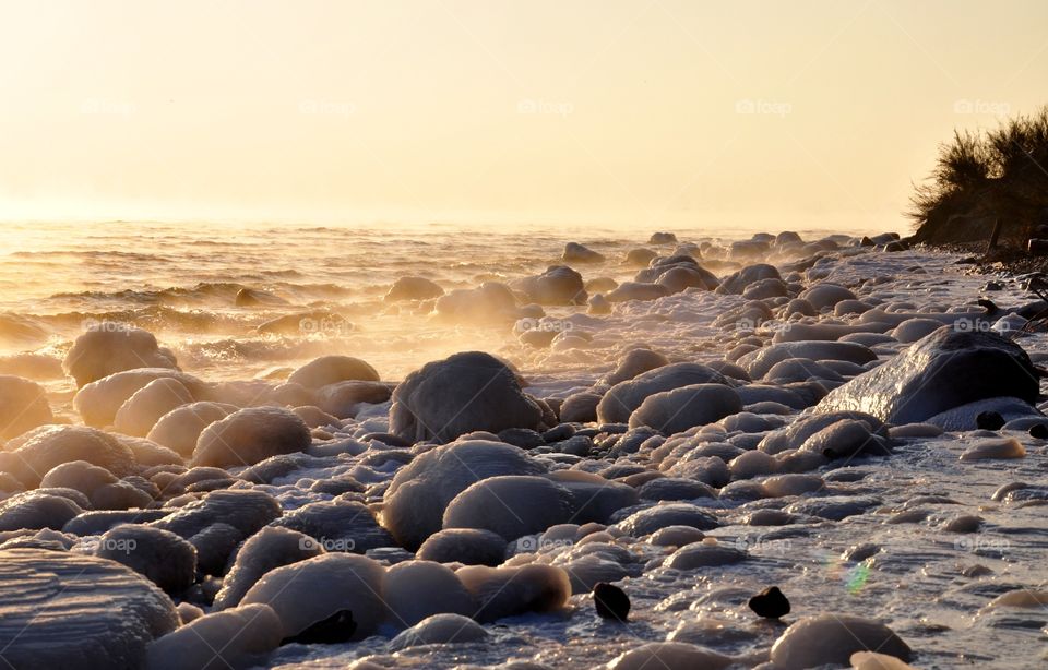 Beach, No Person, Sunset, Water, Sea