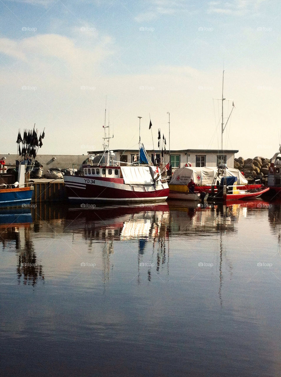 ocean sky blue summer by asa