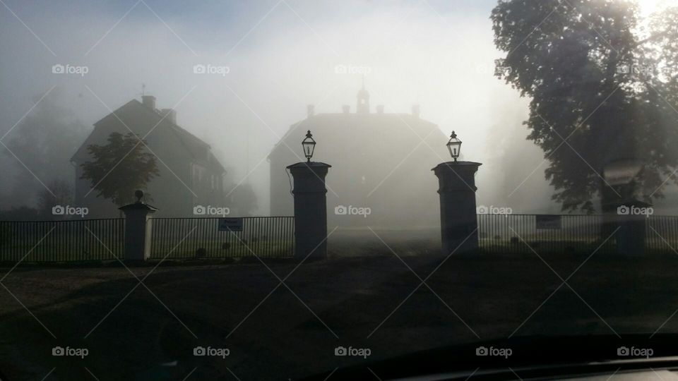 Misty castle