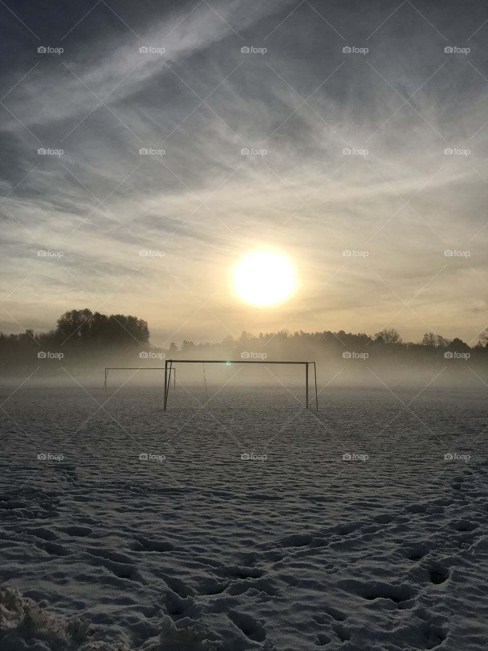 Football Swedish winter