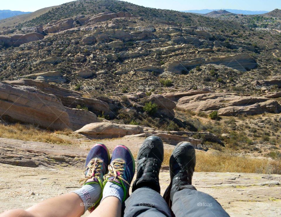 hiking feet picture