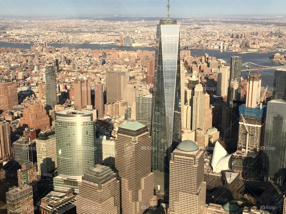 Skyscrapers, Manhattan, New York 