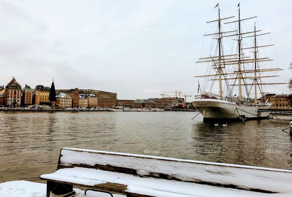 Old ship of stockholm 