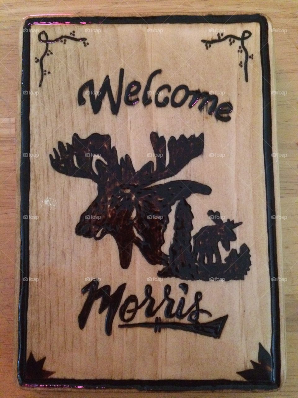 Moose Plaque 