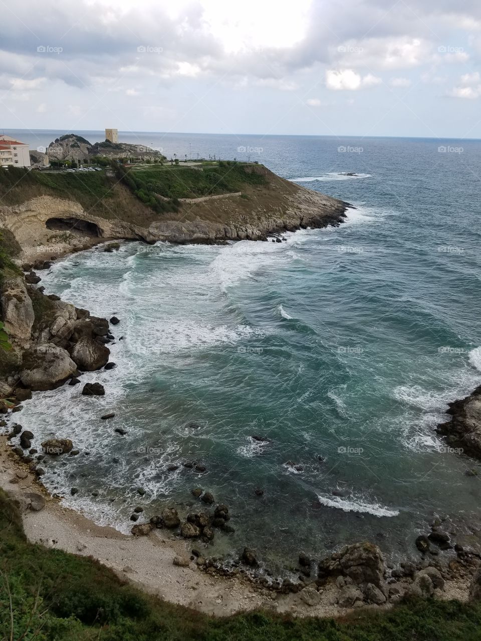 cliffs at Şile Turkey