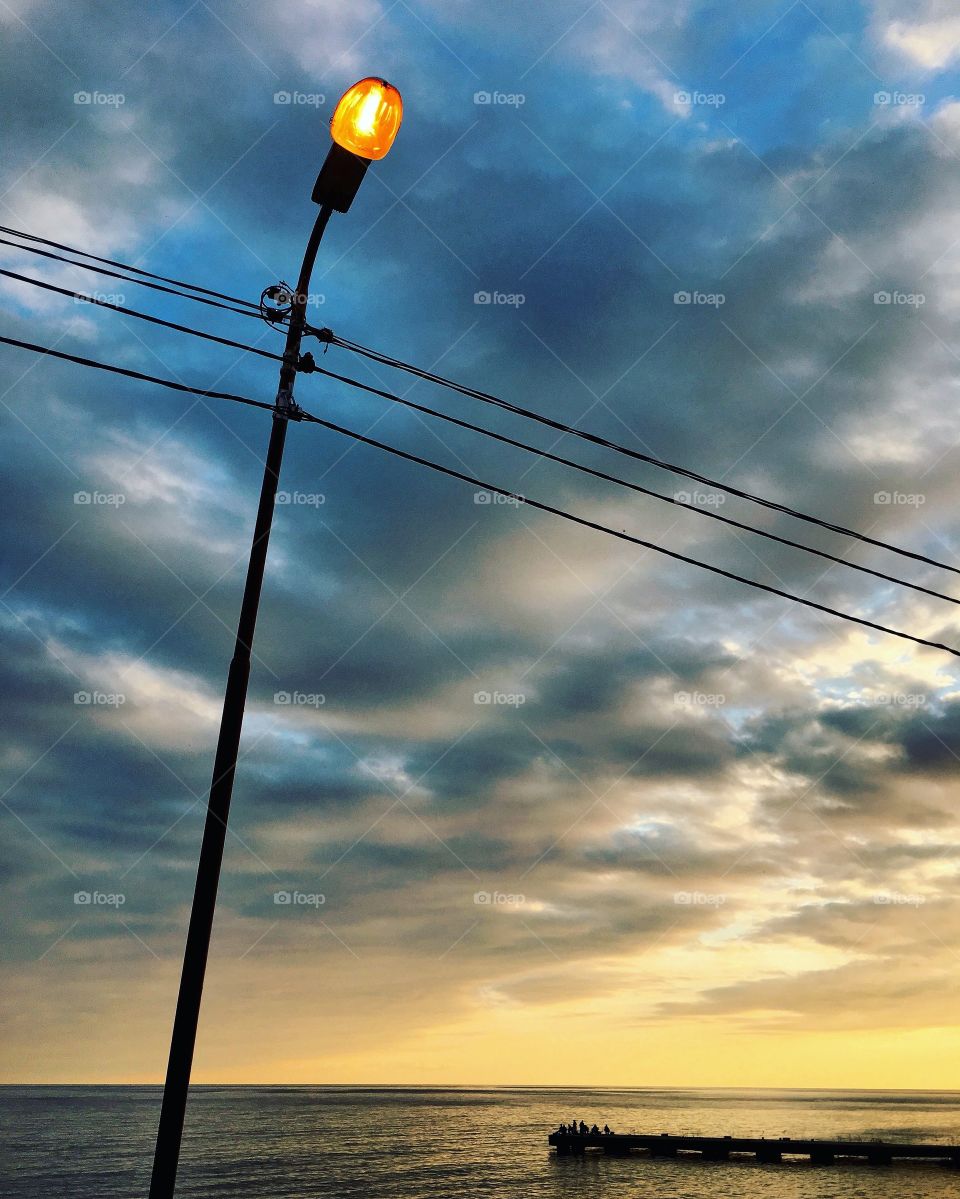 Electricity, Sky, Power, Light, Voltage