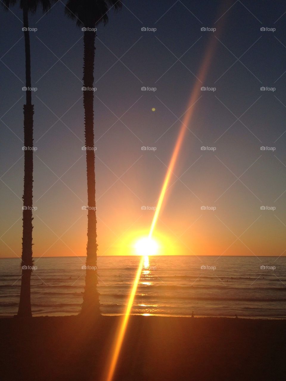 beach ocean sky city by isabella.c.distefano