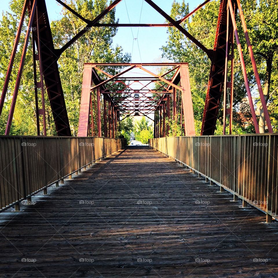 9th street bridge- Boise Idahome