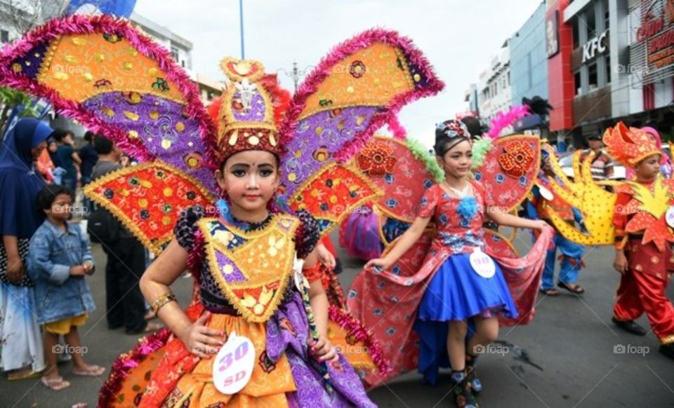 carnival August 17 in Indonesia