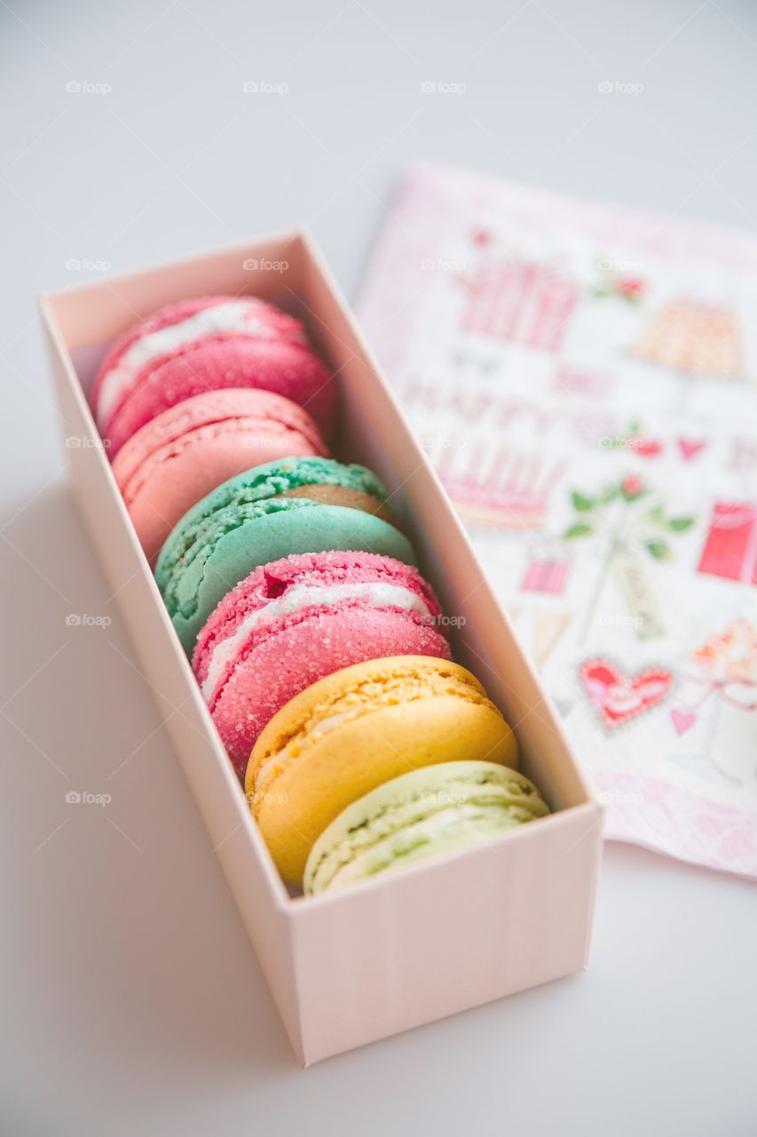 French macaroons 