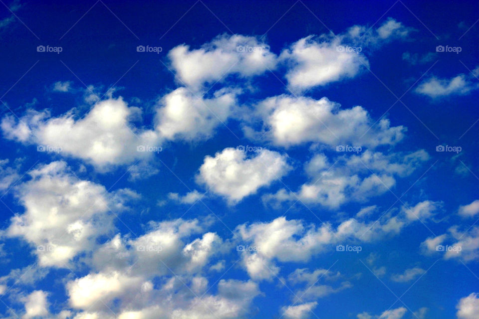 sky clouds hjärta himmel by ka71