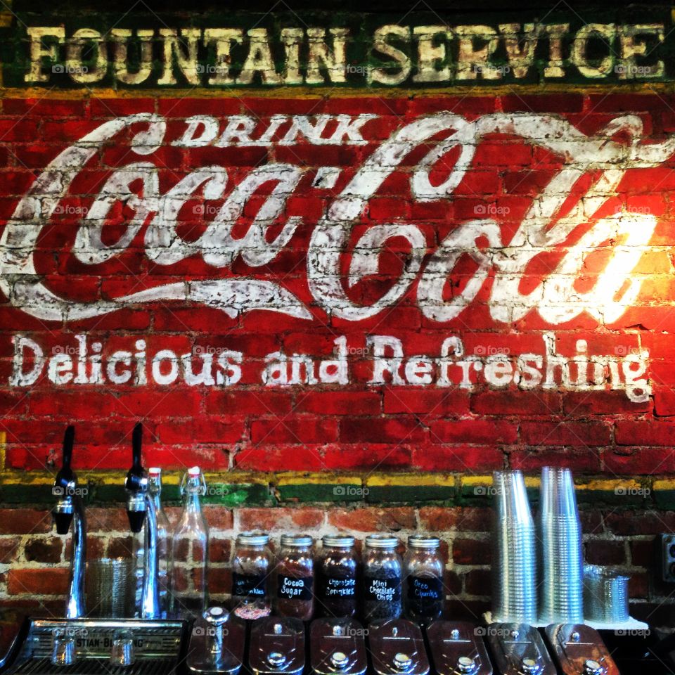 Coca Cola Soda Fountain
