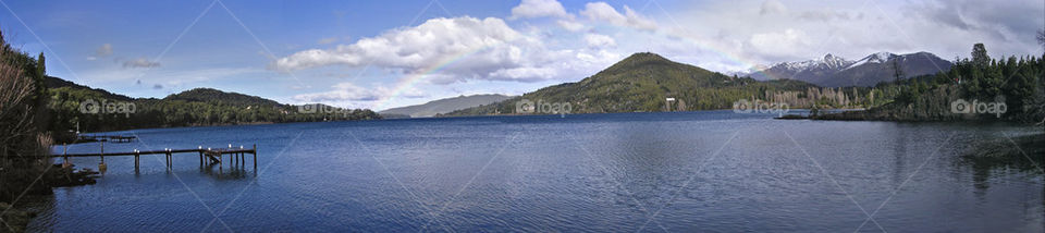landscape mountain water lake by liondb1