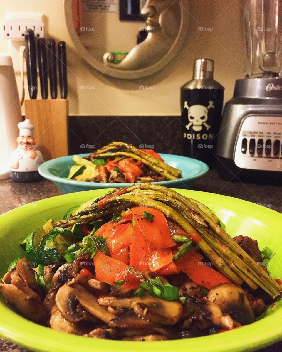 Korean beef bibimap is what’s on the menu tonight