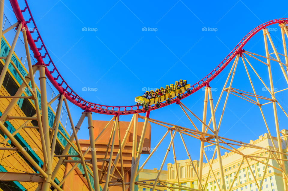 Roller coaster ride 