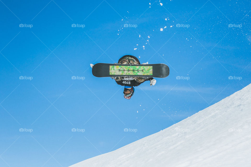 Snow, Winter, Sky, Snowboard, Cold