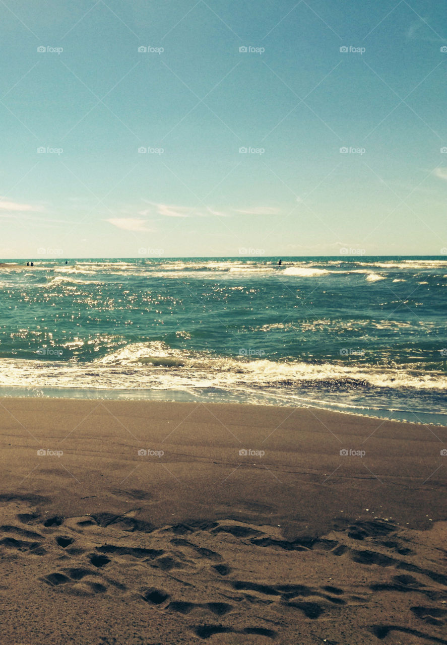 amazing sea and sandy beach