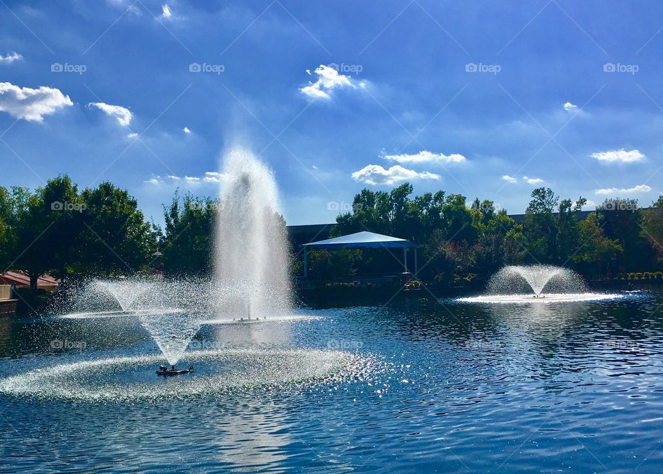 Pond Fountain