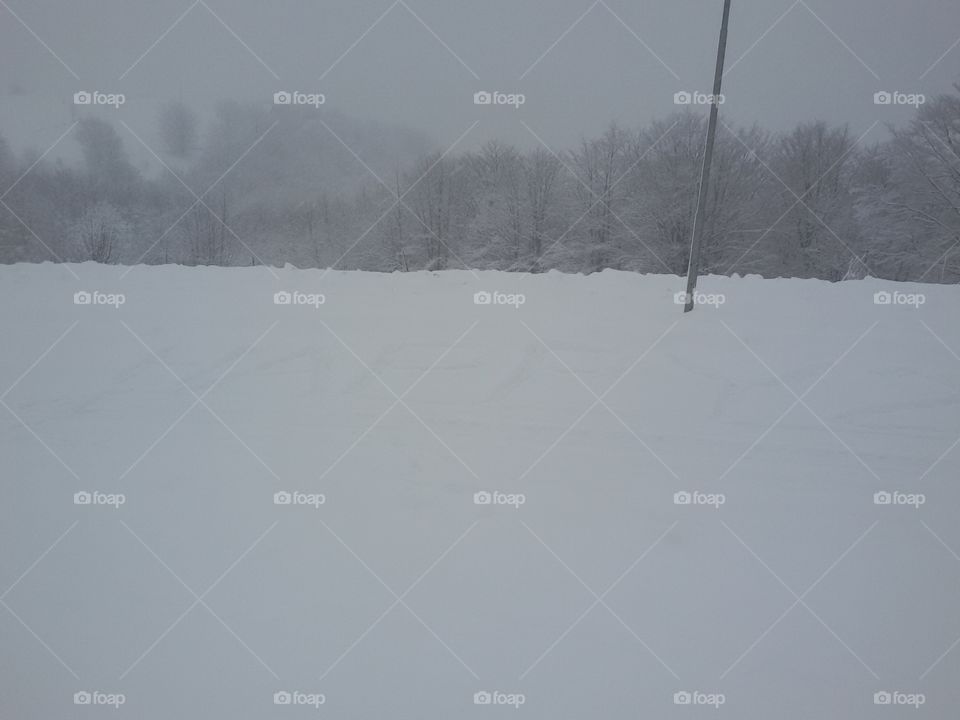 winter time mountain with snow. winter time mountain with snow