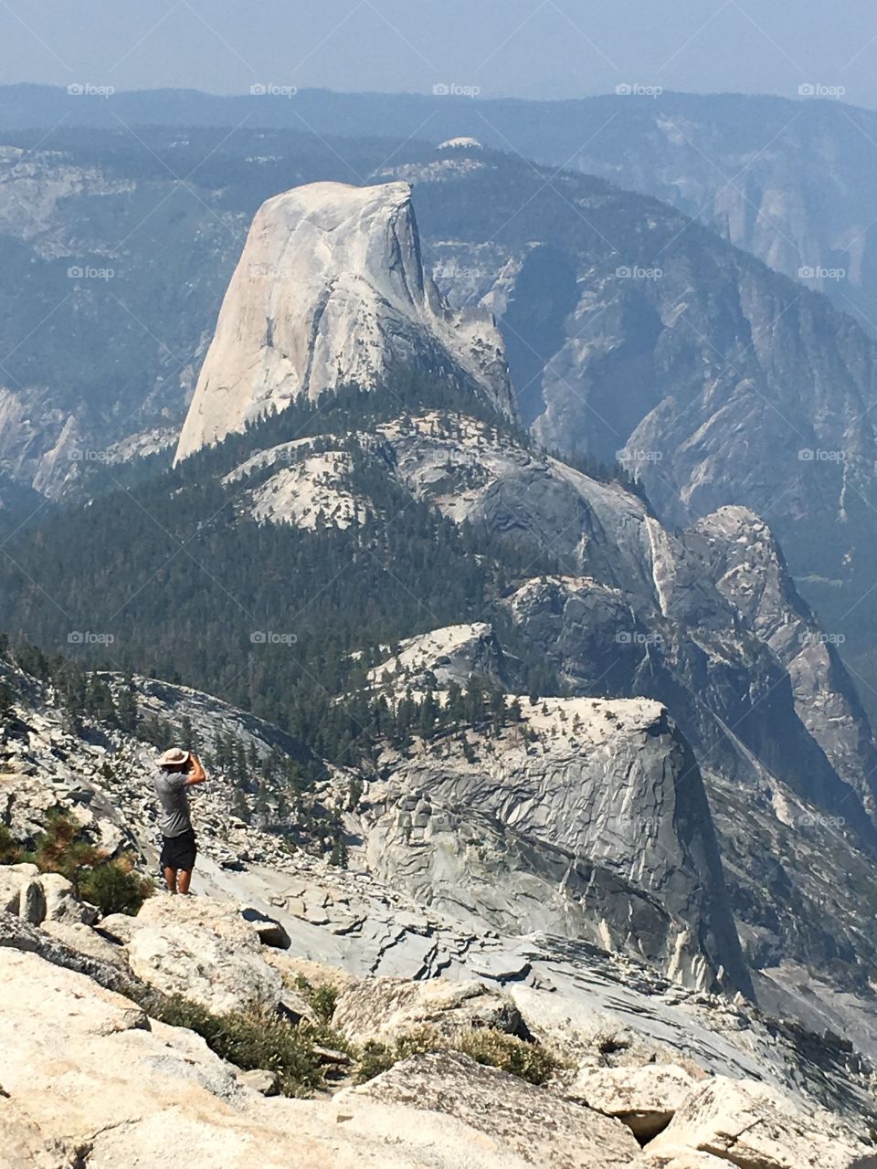 View of Half Dome from Cloud's Rest