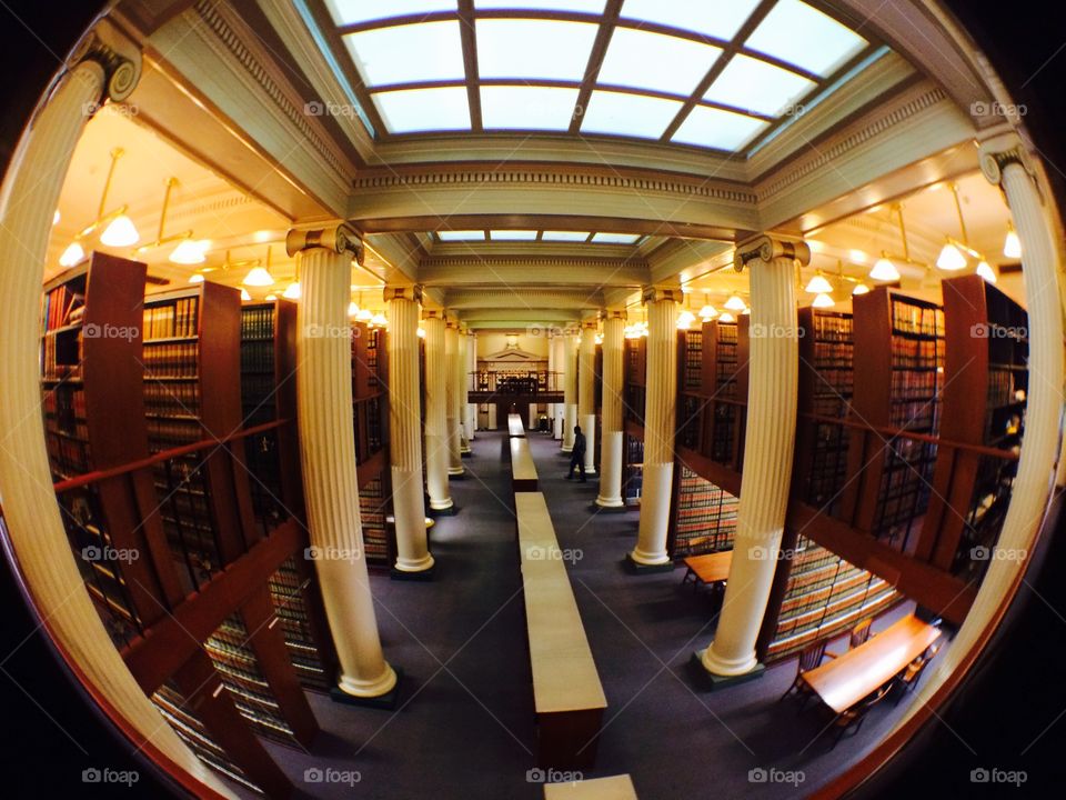 Law Library. Shelby County Law Library. Taken with iPhone and fisheye lens. 