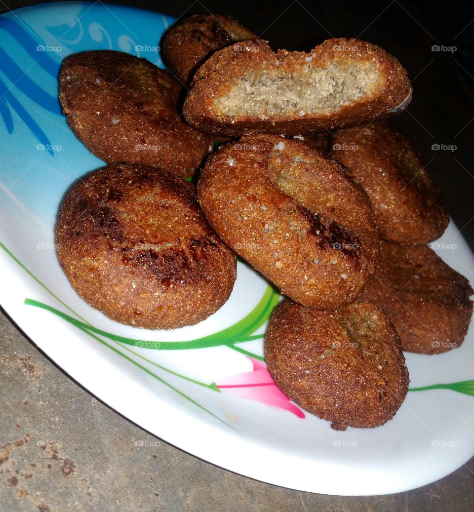 Fried millet cakes❤