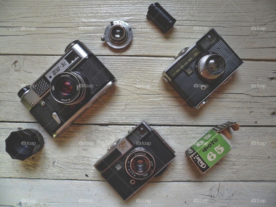 old soviet cameras