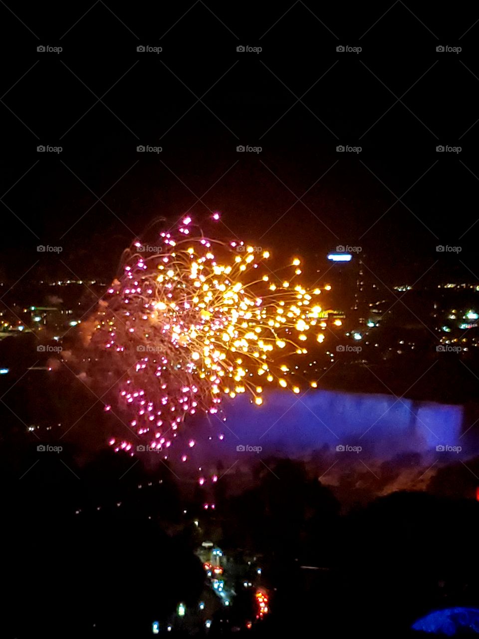 Niagara Falls canada fireworks