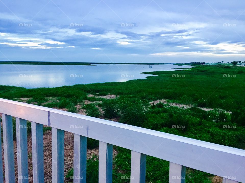 Beautiful view of lake Okeechobee 