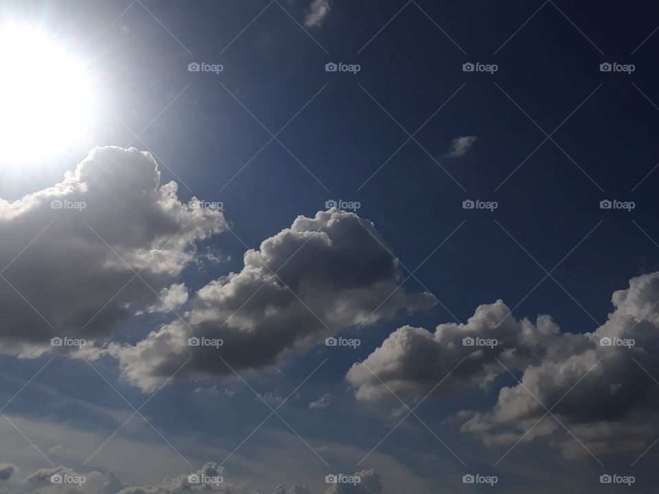 Marshmallow Fluff Clouds