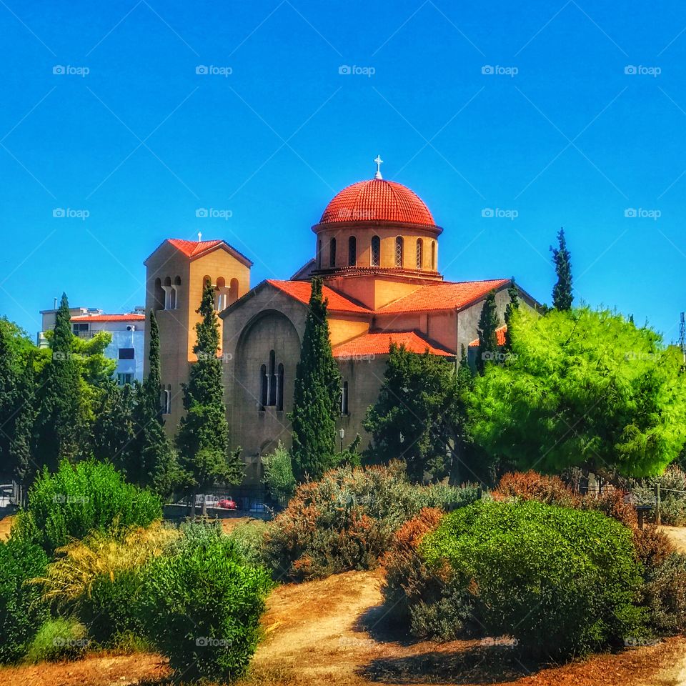 Athens church.