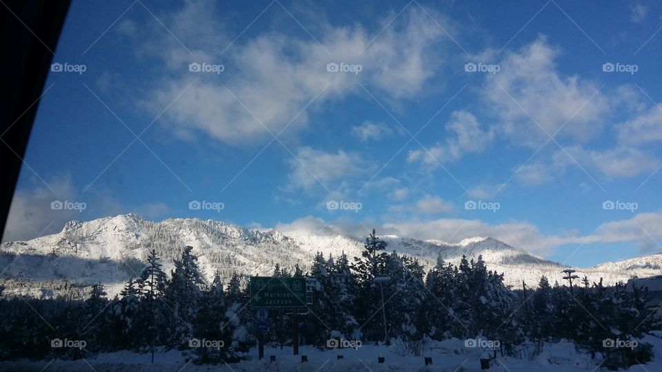 Snow, Mountain, Winter, Landscape, No Person