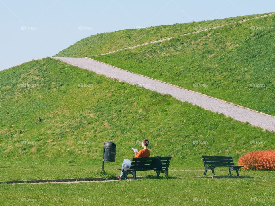 Some people spend all their lives climbing higher and higher. Others decide to just sit and... enjoy every moment.