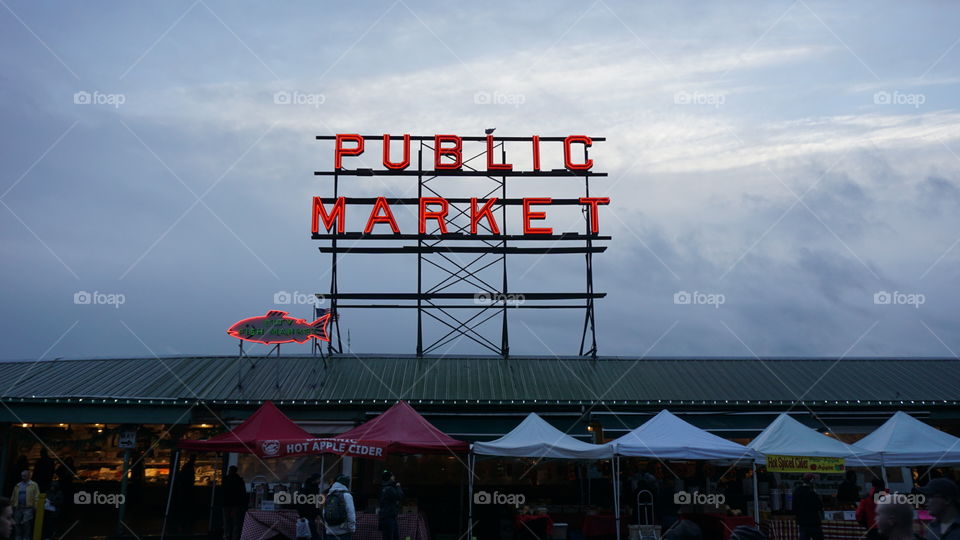 Pike's Place in Seattle, WA