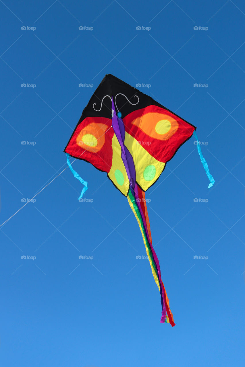 I love flying kite