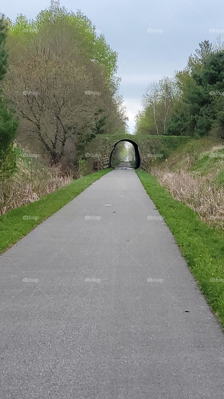 Bike Trail Tunnel