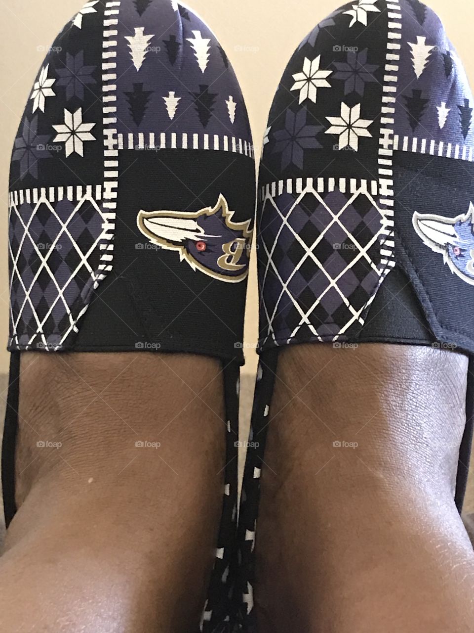 Baltimore Ravens Football Team Shoes