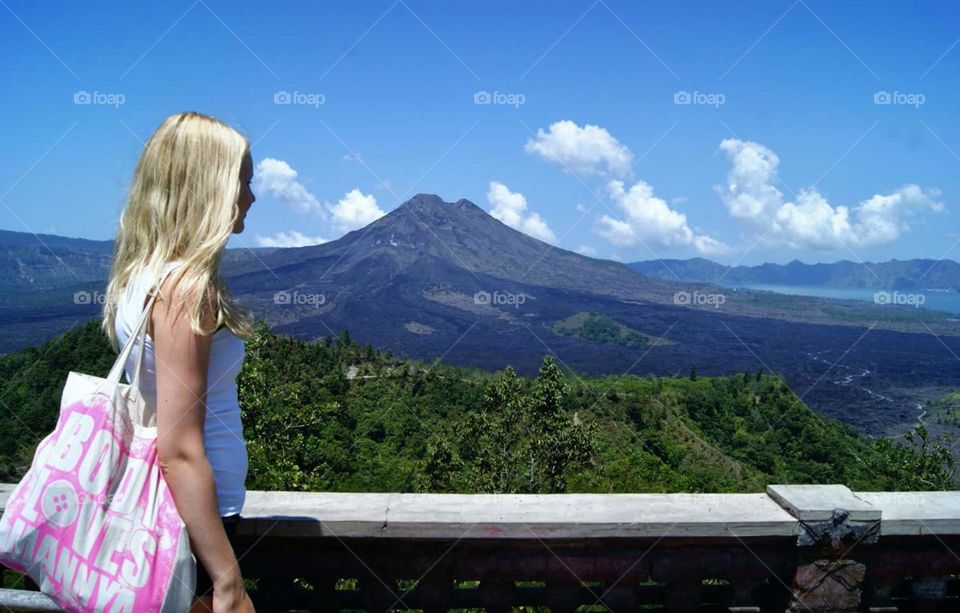 Kintamani volcano in Bali