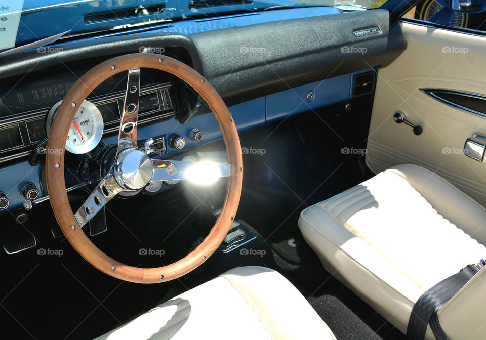 Classic Chevy interior