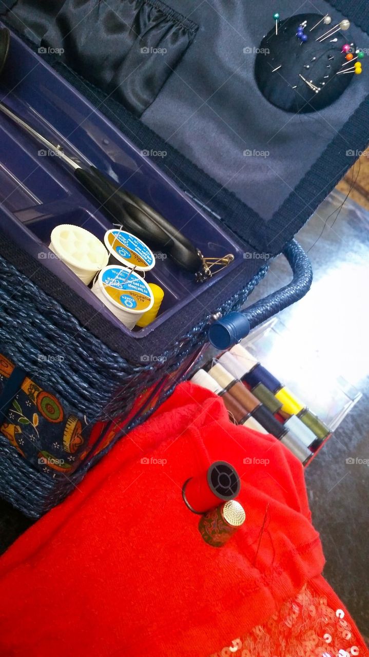 Stitching and sewing