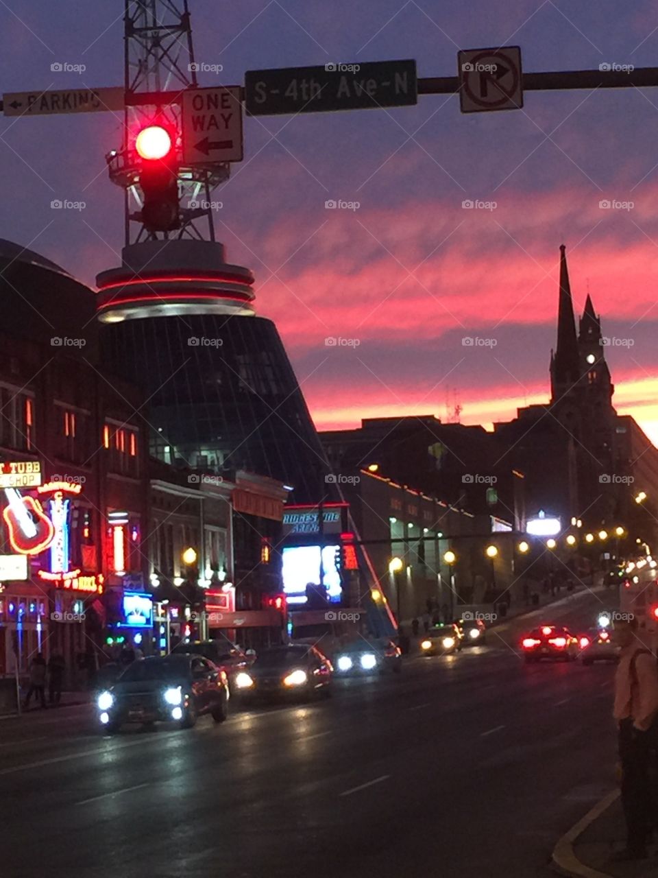 Nashville dusk