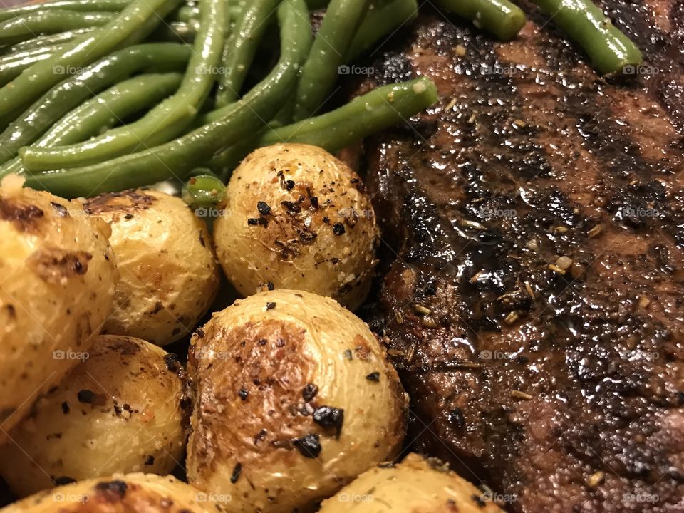 Steak & Potatoes